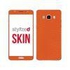 Stylizedd Vinyl Skin Decal Body Wrap for Samsung Galaxy J7 (2016) - Fine Grain Leather Orange