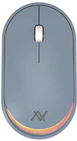 L'avvento (MO18A) Dual Mode Bluetooth - 2.4GHz Mouse with Re-Chargeable Battery - Gray