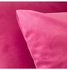 4-Piece Solid Pattern Decorative Pillow Velvet Pink 65x10x65centimeter