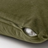 SANELA Cushion cover - olive-green 50x50 cm