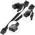 16awg PCIE 30cm Cable 8-Pin to Dual 8 (6+2) Pin - GPU Power Y-Splitter Cable for Mining PCI-E PCI Express Cable - 2 PACK