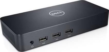 Dell USB 3.0 Ultra HD/4K Triple Display Docking Station Black | D3100