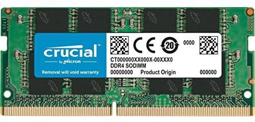 (مجددة) كروشال RAM 8GB DDR4 3200MHz CL22 (أو 2933MHz أو 2666MHz) ذاكرة لاب توب CT8G4SFRA32A
