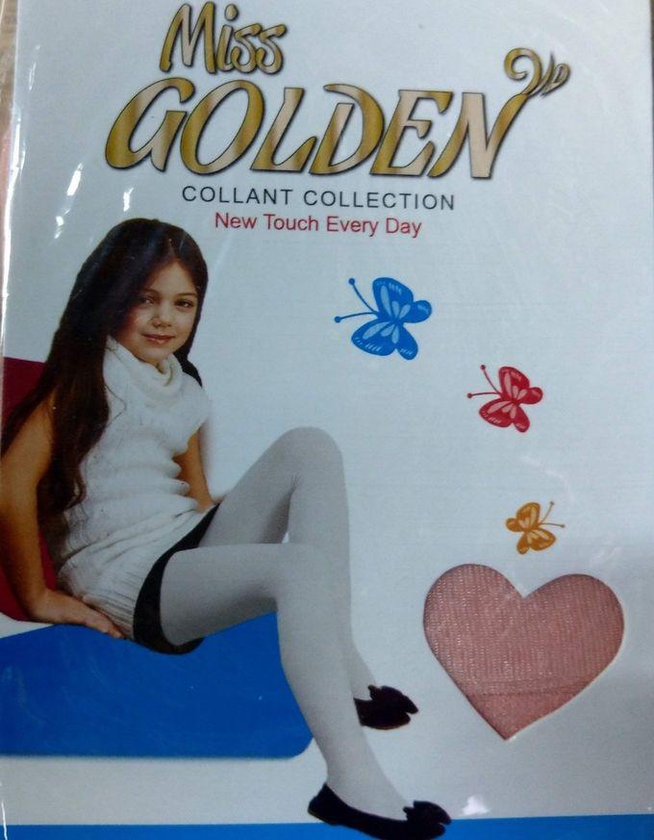 Miss Golden High Waist Nylon Simon Crystal Collant Stockings For Girls