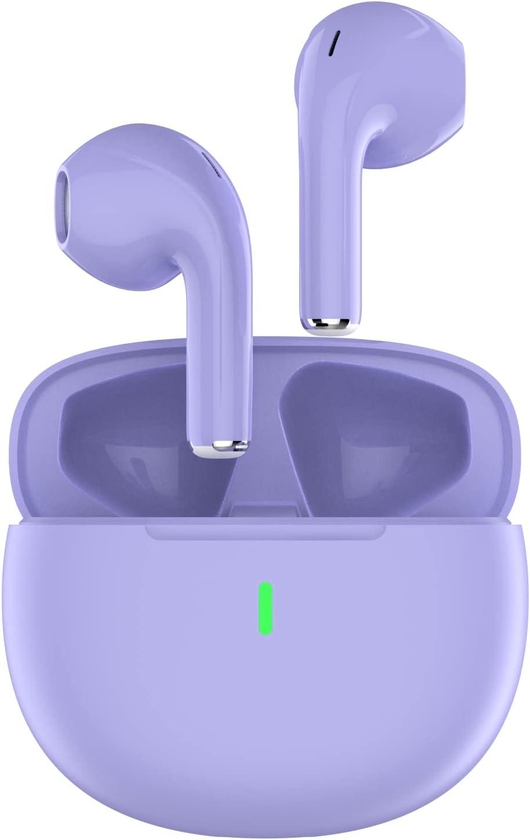 Smart T-Colorful Wireless In-ear Earphones- Purple