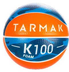 K100 Foam. Kids' Mini Foam Basketball Size 1 (Up to 4 Years)