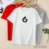 3 Fire Polo T Shirt Round Neck MEN/Women--white Red Ash