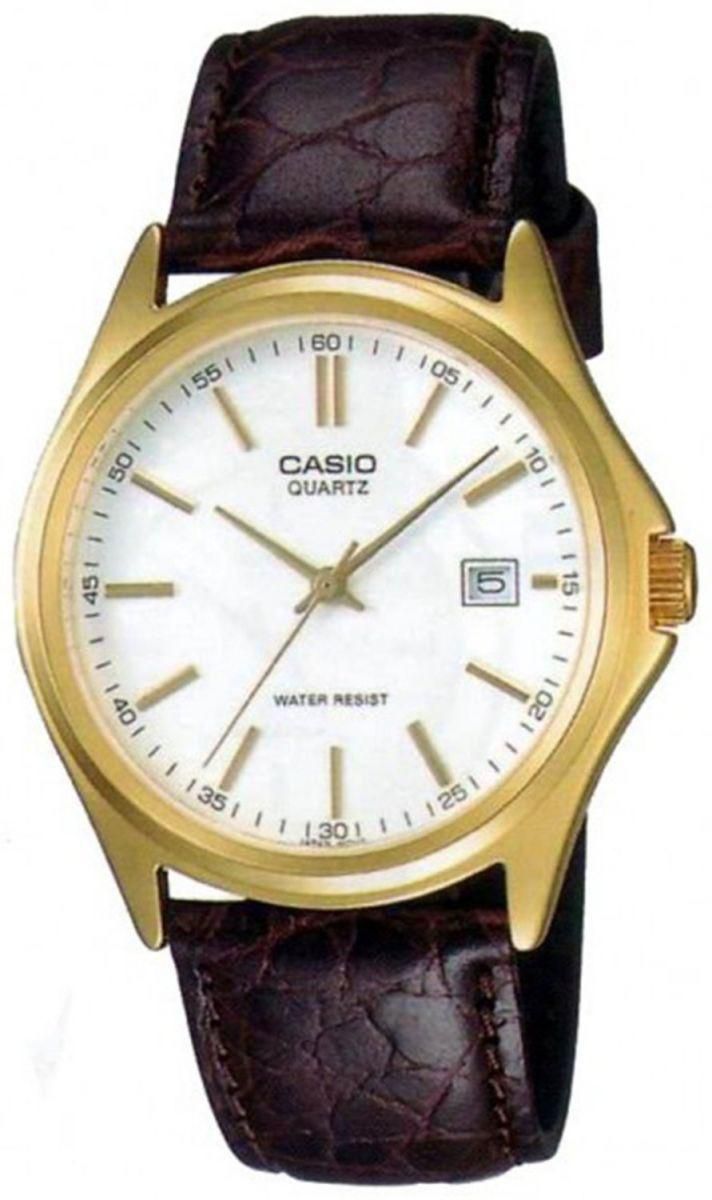 Casio for Unisex - Analog Leather Band Watch - MTP/LTP-1183Q-7A