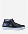 Town Team High Neck Leather Sneaker - Black