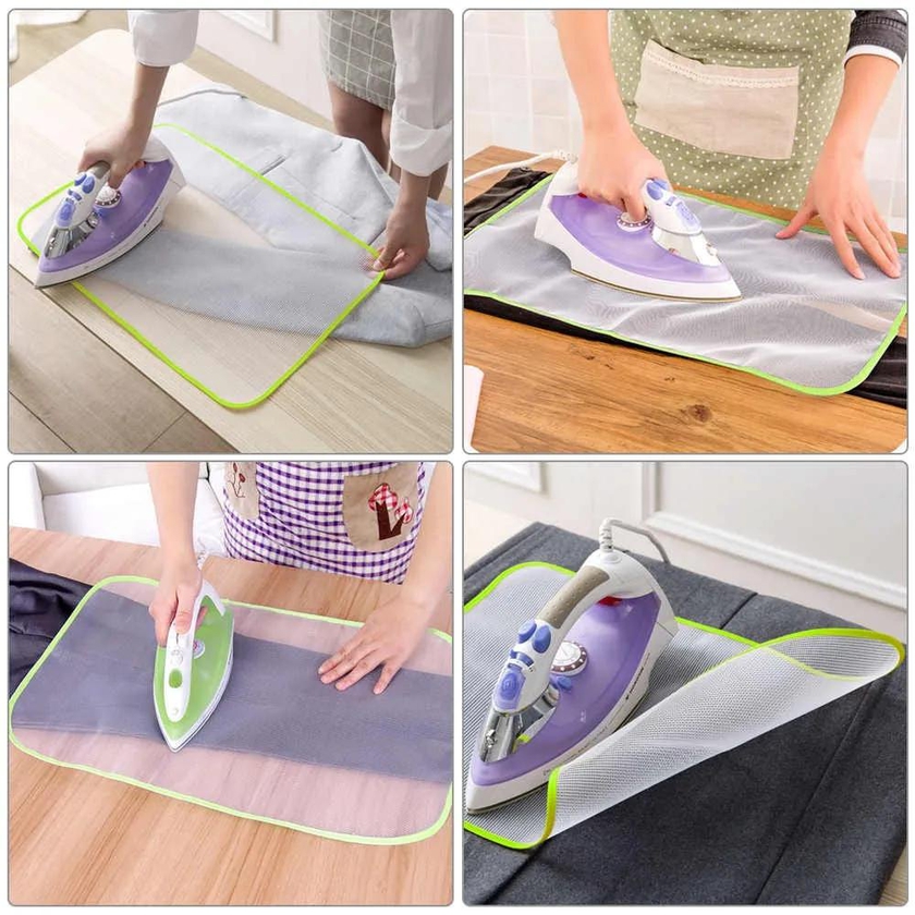 Iron mesh heat proof Heat Resistant Ironing Sewing Tools Cloth Protective Insulation Pad-Hot Home Ironing Mat Anti-scalding                                                         