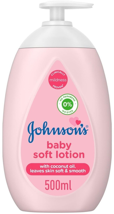 Johnson&#39;s Baby Soft Lotion 500ml