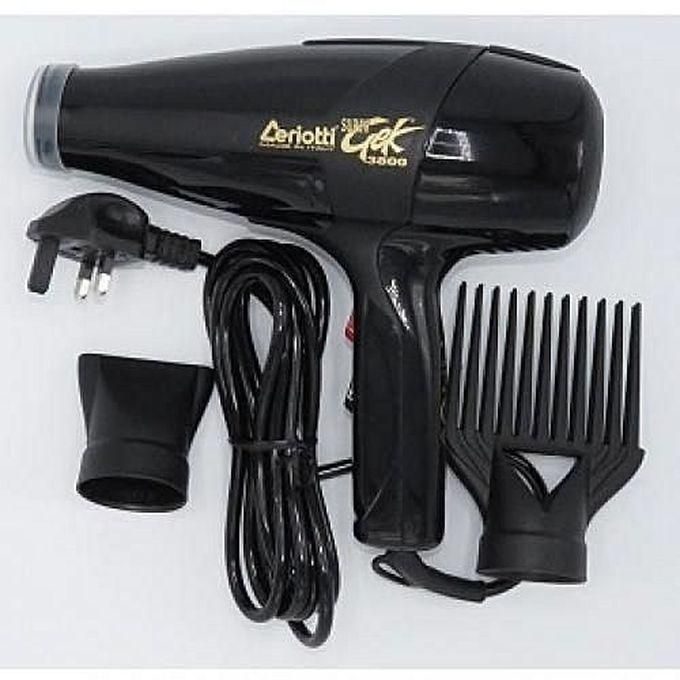 Ceriotti GEK 3000 Blow Dry Hair,style Care Dryer Black