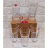Glasses Juice Set - 6 Pcs