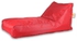 Bomba Waterproof Lounger Bean Bag - Red, 150x70x30cm