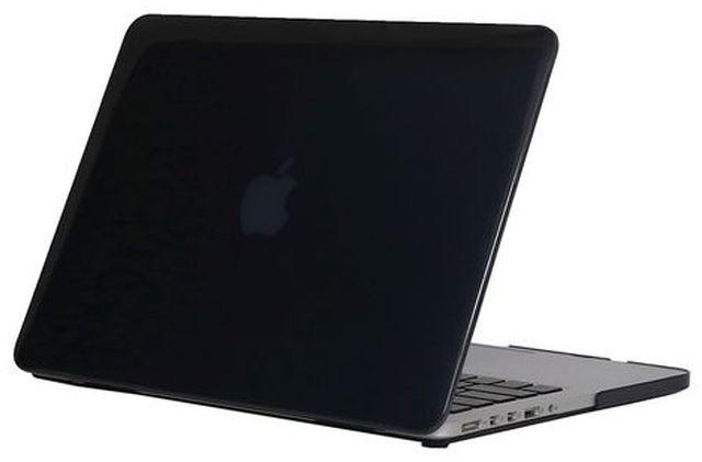 13" Pro With HDMI Port Case, Crystal Hard Rubberized Cover For 2012-2015 Macbook 13.3 Retina, Black