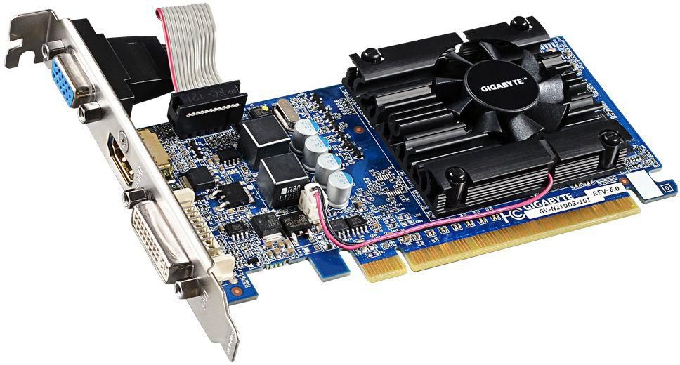 GIGABYTE VGA CARD NVIDIA 210 1GB-DDR3