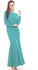 Rina Kurung 6 panels Flowly Skirt Basic Modern Muslimah - 5 Sizes (Mint Green)