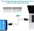 Micro USB To Type C OTG Micro Adapter Blue - 1pc