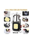 Mini Flashlight, Keyring Torch Multifuction LED Flashligh Rechargeable