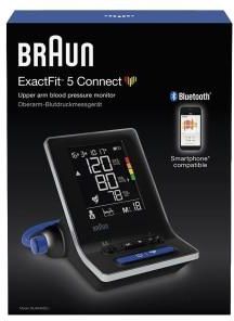 Braun ExactFit 5 Connect Smart Blood Pressure Monitor BUA6350EU Black