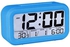 Alarm Clock Luminous Led Electronic Clock Large Screen Blue 14cm