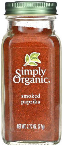 Simply Organic‏, بابريكا عضوية مدخنة، 2.72 أونصة (77 جم)