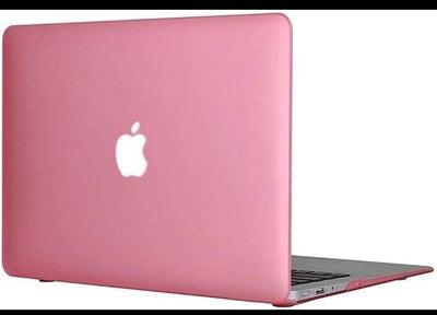 MacBook Air Case 13 inch (Models: A1466/ A1369) Rubberized Frosted Ultra Slim Plastic Hard Shell Protective Shell Cover for Macbook Air 13" -Pink