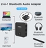 2x Bluetooth 5.0 Audio Transmitter Receiver Adapte