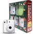كاميرا فوجي فيلم انستاكس ميني 12، 60 ملم، مع مجموعة الكريسماس، 6 قطع - ابيض