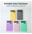 Portable Desk Calculator Yellow