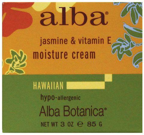 Jasmine & Vitamin E Moisture Cream, 3 oz Cream by Alba Botanica