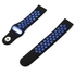 22mm Silicon Strap For GT2 46 - GT3 46 - GT2 Pro - GT2E - Black/Blue