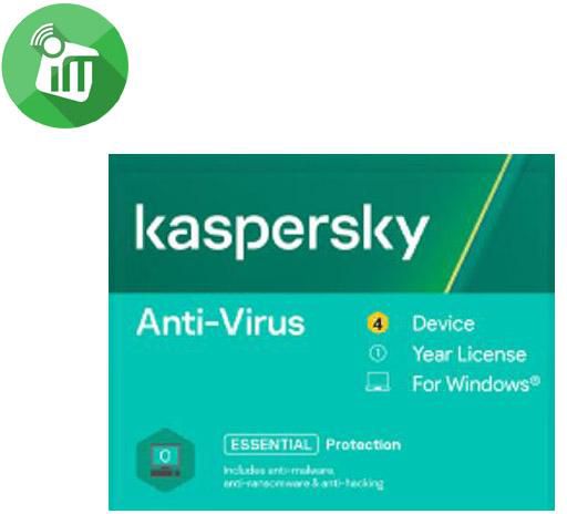 Kaspersky Anti-Virus 2020 4 Device 1 Year Activation Code