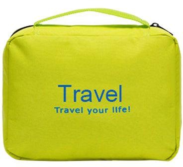 Travel Wash Bag Green