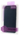 حافظة من جلد كريزي هورس مع واقي شاشة وجيب بطاقة لهواتف اتش تي سي ون M9 - ازرق قاتم
