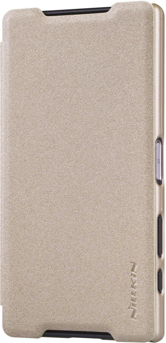 Nillkin Sparkle Leather Case for Sony Xperia Z5 compact – Gold