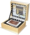 Get Wooden Box with Quran, 23×29 cm - Silver Gold with best offers | Raneen.com