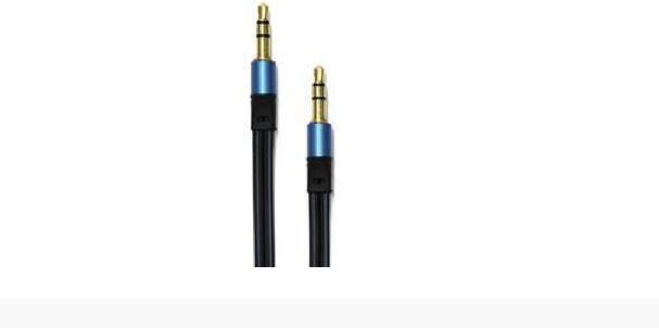 Icon Premium Flat AUX-IN Cable (PFAC-BLK-BLUE)