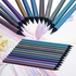 Fantastic Flower 12 Metallic Colored Pencil Non-toxic For Drawing Sketching Set Stationery(Multicolor)