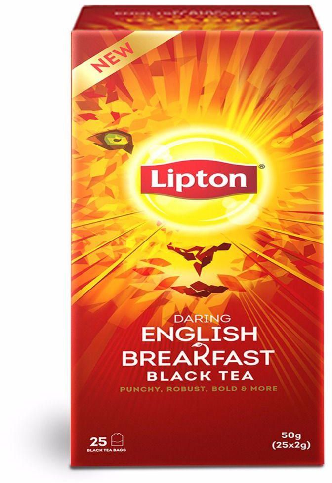 Lipton Daring English Breakfast Black Tea - 20 Bags