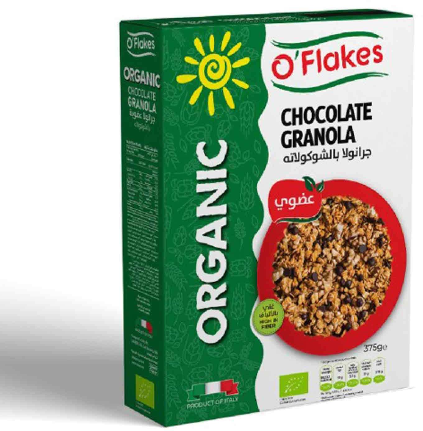 O&#39;flakes organic granola 375g