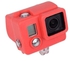 Silicone Gel Protective Case Cover For GoPro HD Hero 3 3  Plus Camera – RED