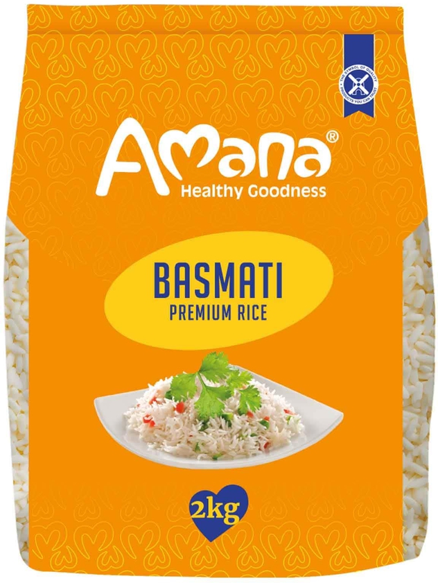 Amana Premium Basmati Rice 2Kg