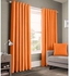 Polyster Generic curtains orange and shear