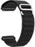 Alpine Loop 22mm متوافق مع Xiaomi Watch S1 / S1 Active / Mi Watch ، حزام نايلون رياضي متين مع خطاف تيتانيوم G أسود
