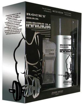 Jeanne Arthes Rocky Man - EDT - For Men - 100ml + Perfumed Body Spray - 200ml