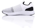 Air Walk Self Pattern Slip On Canavas Sneakers - Black & White