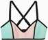 Neoprene Colourblock Bikini Top
