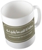 Ceramic Cup For Coffee And Tea White/Green
