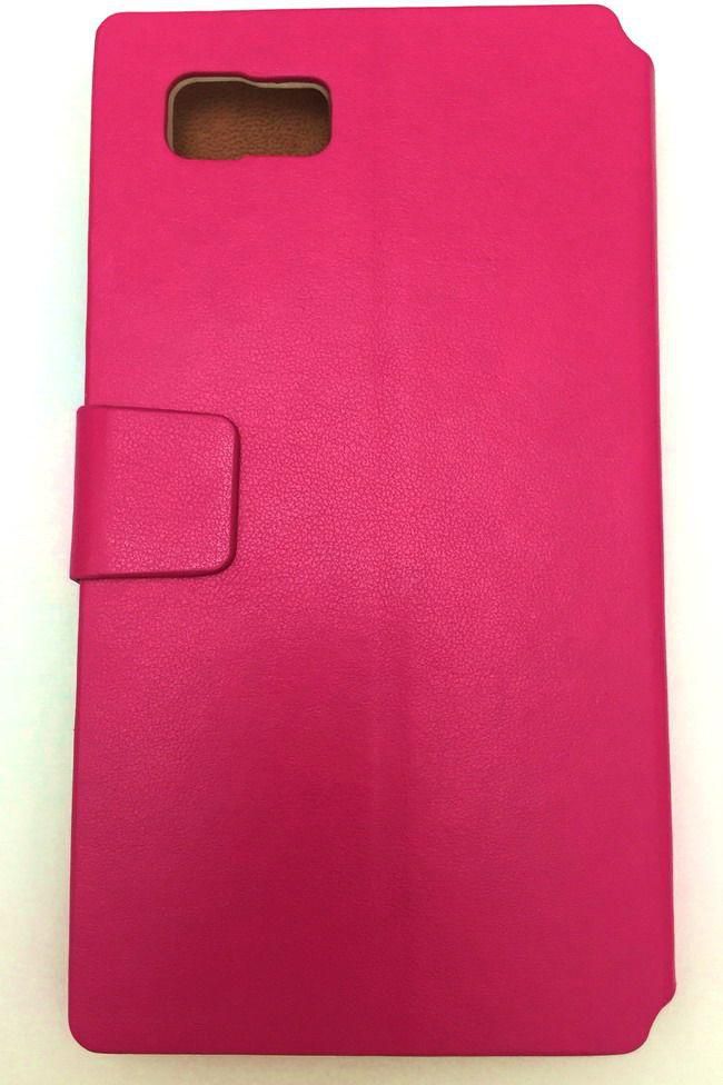 محفظة جلدية لون زهري لجوال لينوفو فايب زد2  - Lenovo Vibe Z2